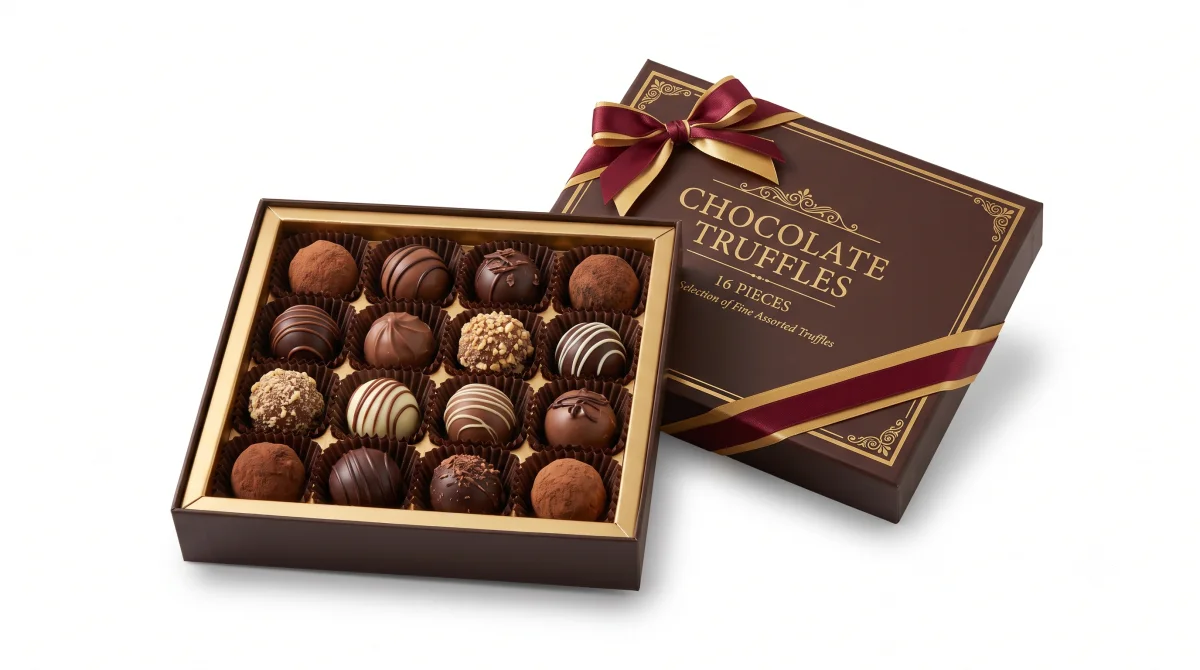 Chocolate Truffle Gift Box (16 pc)