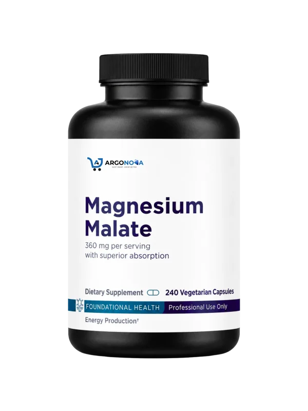 Argonova Magnesium Malate 120 Capsules
